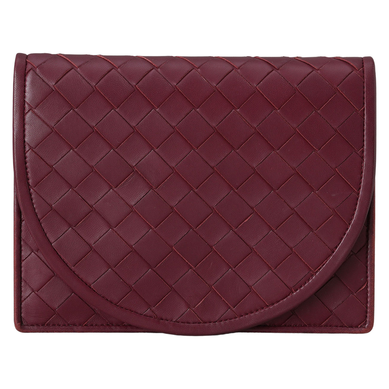 BOTTEGA VENETA(USED)보테가베네타 577812 인트레치아토 플랩 크로스백